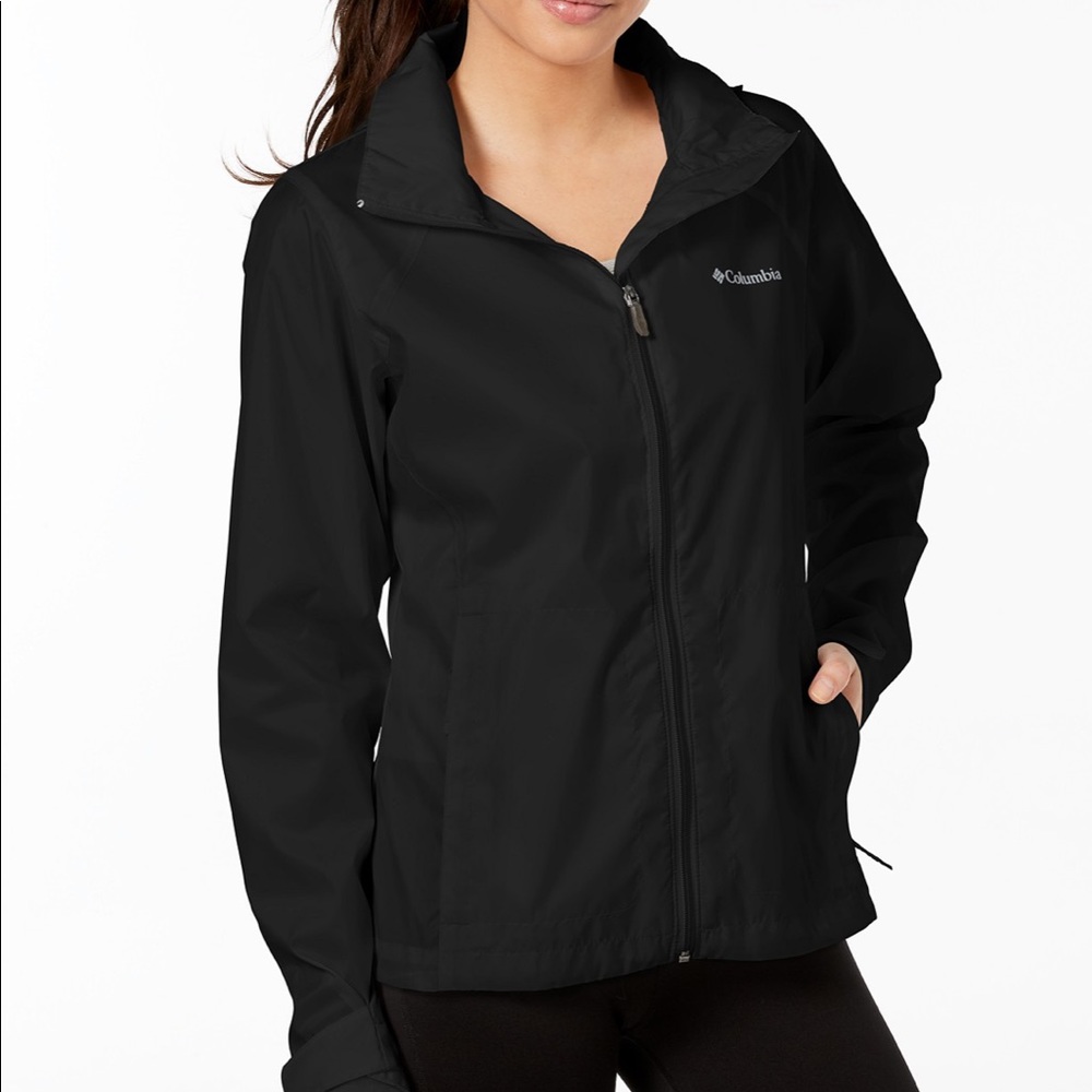 Colombia waterproof rain jacket.